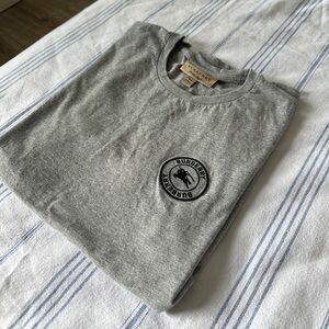 Burberry gray men Tshirt